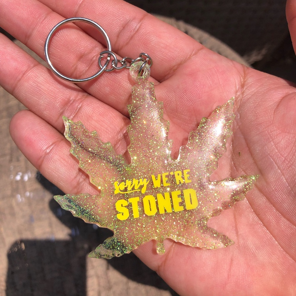 Resin keychain